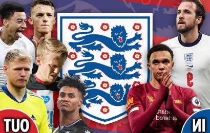 England Euro 2020 squad announced with Trent Alexander-Arnold one of FOUR right-backs but Jesse Lingard missing out