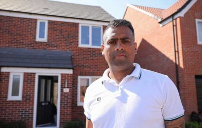 Family's fury at new Persimmon Homes pad where 'front door won't open properly & windows are scratched to hell'