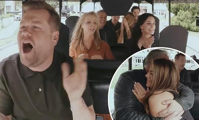 Friends cast sing I&apos;ll Be There For You in Carpool Karaoke