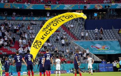 Greenpeace apologizes, local police slam Euro 2020 protester