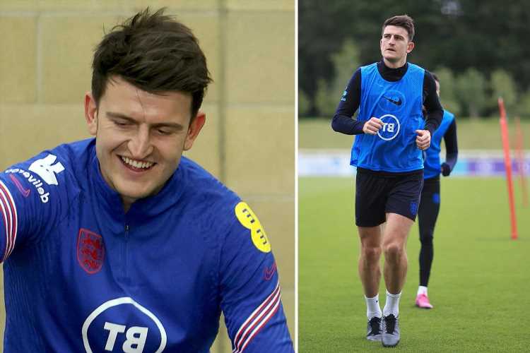 Harry Maguire back running in training in major Euro 2020 boost for England but Man Utd defender in race to face Croatia