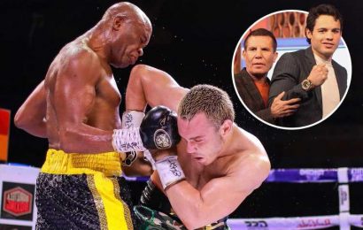 Julio Cesar Chavez Sr pleads with son to retire from boxing after another embarrassing loss to UFC icon Anderson Silva