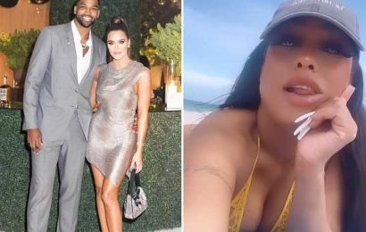 Khloe Kardashian's DM confronting Tristan Thompson's 'baby mama' exposed as 'fake' as star battles cheating rumors