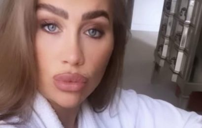 Lauren Goodger posts snap of her ‘puffy’ face as she shares hayfever battle with fans
