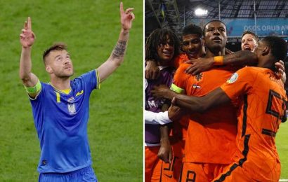 Netherlands 3 Ukraine 2: Denzel Dumfries scores dramatic late winner in five-goal thriller