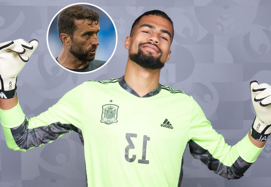 Robert Sanchez left 'second father' Ben Roberts with a tear in his eye after earning Spain Euro 2020 call-up