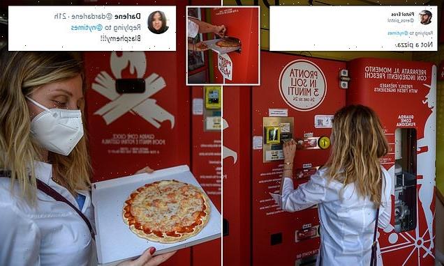 Rome gets pizza vending machine but fans of Italian dish aren&apos;t happy