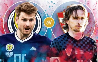 Team news, injury updates, latest odds for Croatia vs Scotland as nations battle to qualify from Group D