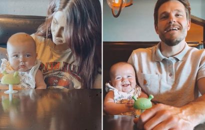 Teen Mom Chelsea Houska and husband Cole DeBoer have a 'date night' with their baby daughter Walker, 4 months