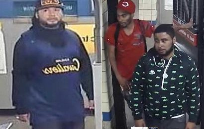 Three suspects wanted for Brooklyn subway slashing