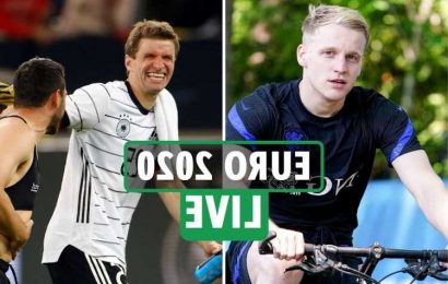 Van de Beek out for Holland, Germany hit SEVEN past Latvia, Ben White called up to England Euro 2020 squad