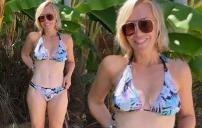 A Place In The Sun’s Laura Hamilton wows with her best ‘jungle shower’ impression