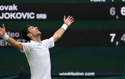 At Wimbledon, Novak Djokovic Sends a Message Impossible to Ignore