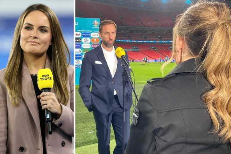 BBC Sport presenter Kelly Somers went from season ticket holder at Watford to interviewing Gareth Southgate at Euro 2020