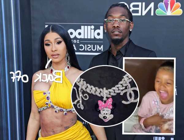 Cardi B Defends Buying Kulture $150,000 Necklace: ‘If Mommy & Daddy Fly Then So Is My Kids’