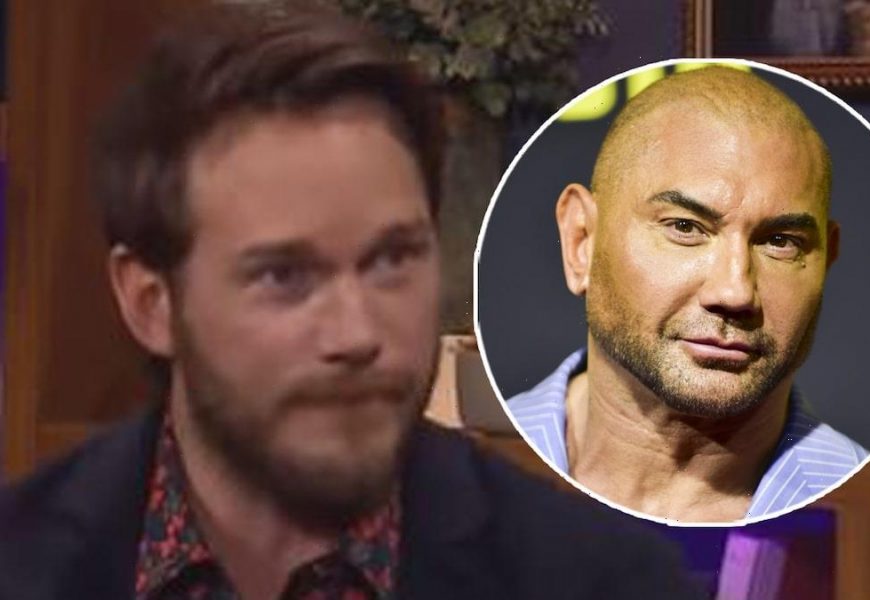 Chris Pratt Says He Challenged Dave Bautista to Wrestle Him While Blacked Out on Ambien