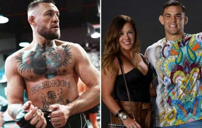 Conor McGregor drags Dustin Poirier's wife into rivalry as UFC star shares Instagram DM request from opponent