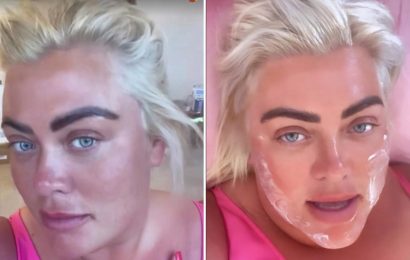 Gemma Collins reveals makeover after having her face deep-cleaned with a tiny vacuum saying 'I feel brand new'