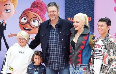 Gwen Stefani Shares Photo Of Her Three Sons In Suits At Her & Blake Shelton’s Wedding – Pic