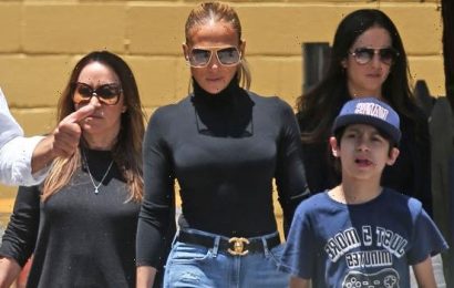 Jennifer Lopez Tours L.A. Private School With Son Max, 13, Amid Speculation She’s Moving