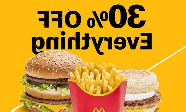 McDonald&apos;s cuts prices by 30% for England v Denmark