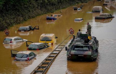 Search for Europe flood victims continues as death toll hits 157