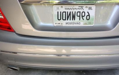 Tennessee woman sues after state officials deem vanity license plate 'offensive'