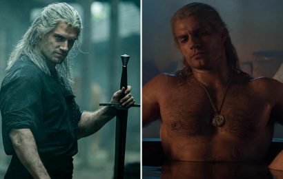 The Witcher's Henry Cavill promises 'plenty of man flesh' as he strips naked for steamy shower scenes in season 2