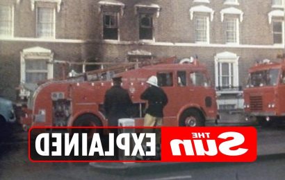 Who died in the 1981 New Cross fire and what caused it?