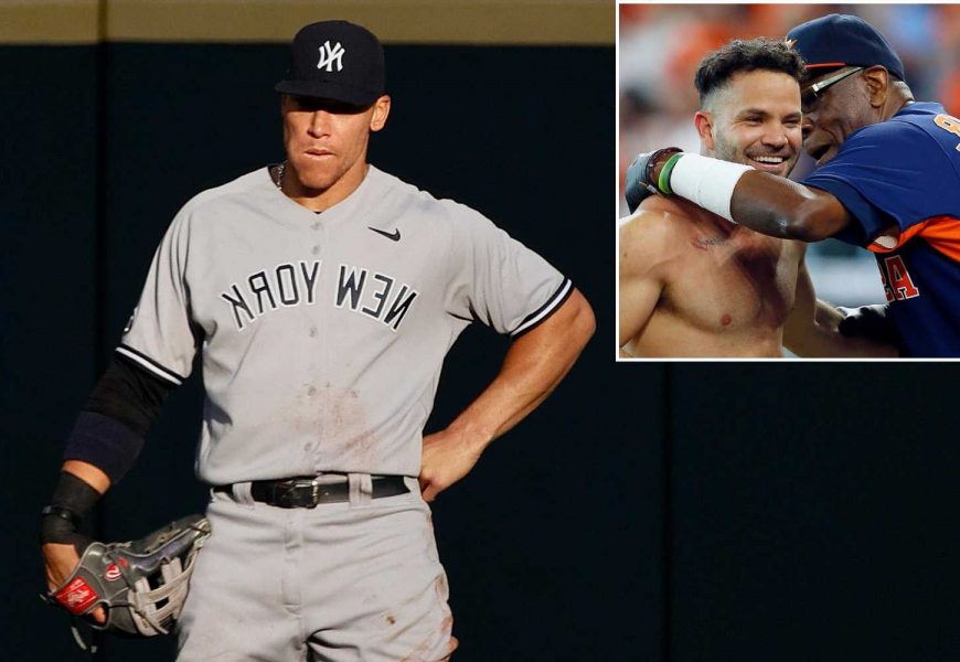 Yankees’ Aaron Judge approves of  blatant Astros trolling