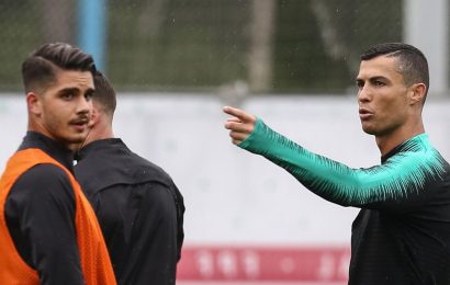 ​​​​Andre Silva bizarrely asked what Cristiano Ronaldo SMELLS like in during RB Leipzig unveiling after transfer