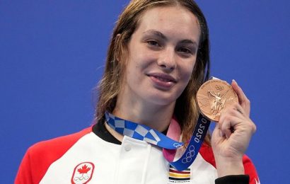 Canada Olympian Penny Oleksiak sends message to 'WOAT' high school teacher who doubted her