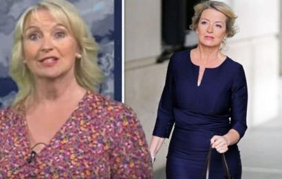 Carol Kirkwood shares fears after bike accident left her with ‘nerves hanging out’ of knee