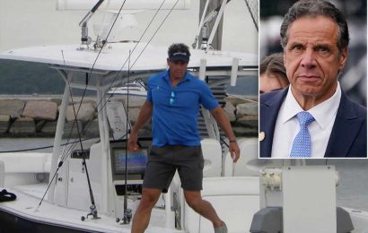 Chris Cuomo spotted in Hamptons yacht yard amid Andrew’s resignation