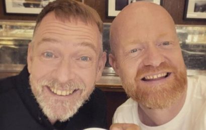 EastEnders’ Ian Beale and Max Branning actors have reunion on break from soap