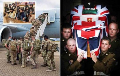Furious veterans slam ‘shameful’ retreat from Afghanistan as country is allowed to fall to Taliban
