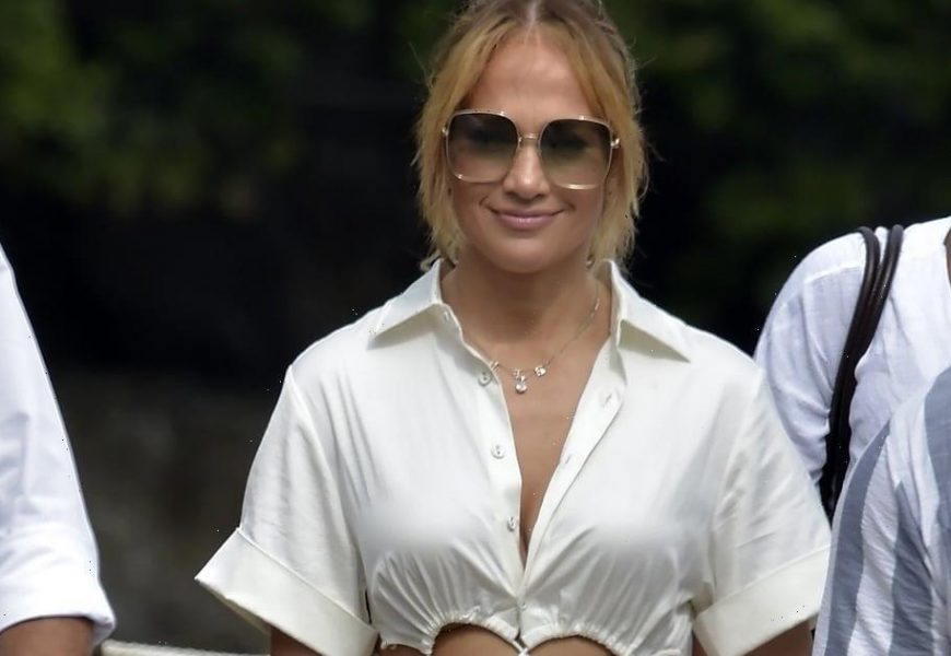 Jennifer Lopez's Summer Sundress Looks Completely Classic Until You See the Cut-Outs