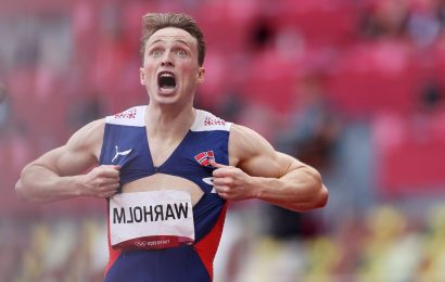 Karsten Warholm: New Olympic champion criticises ‘b*******’ super spikes