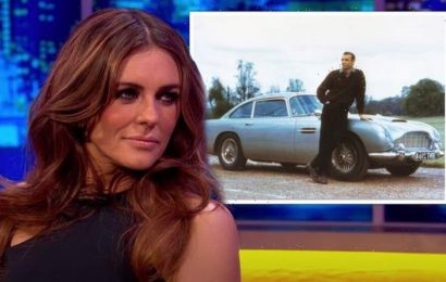 Liz Hurley hints James Bond DB5 disappearance was an ‘airside job’ as airport lay empty