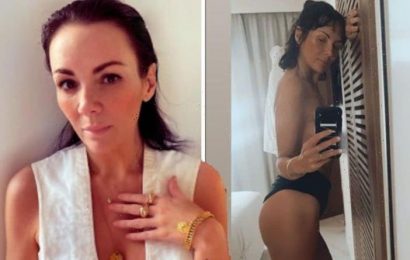 Martine McCutcheon, 45, stuns followers as she strips off for topless selfie ‘So thankful!