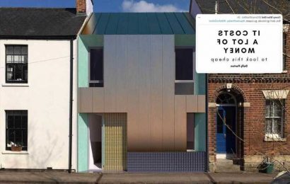 Neighbours furious at ‘ugly’ ultra-modern copper-clad yoga studio built among Victorian cottages