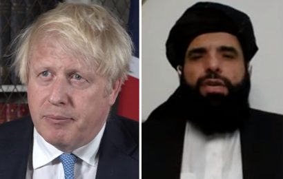 Taliban tells Boris Johnson to ‘respect the aspiration’ of Afghanistan & it is his ‘moral obligation’ to rebuild country