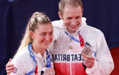 Tokyo Olympics: GB’s team pursuit dominance ends as Laura and Jason Kenny take silver on dramatic day