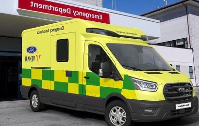 Transit vans to be turned into £100k electric NHS ambulances