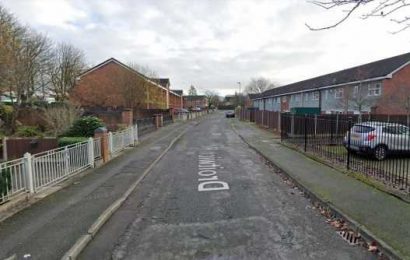 Woman, 24, arrested for murder after man, 50, found dead at house in Manchester