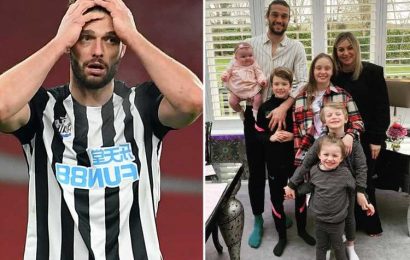 Andy Carroll's kids think he will join Man City or Barcelona as he opens up on shock Newcastle exit and transfer offers