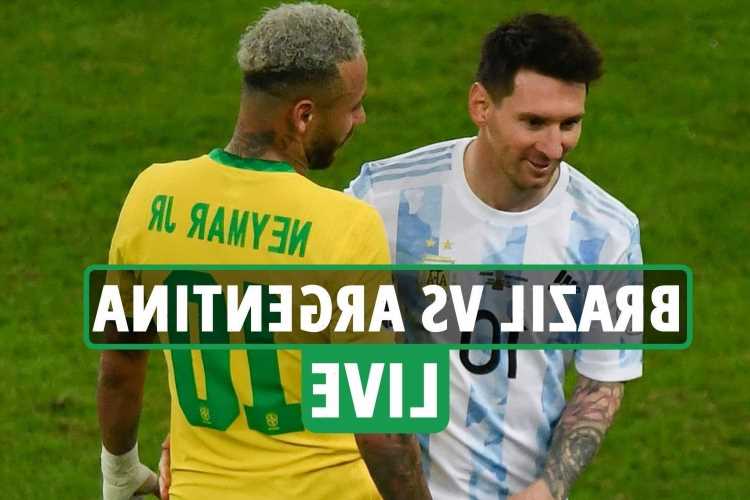 Brazil vs Argentina LIVE: Live stream, score, TV channel, kick-off time and team news for TONIGHT'S World Cup qualifier