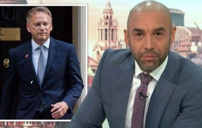 ‘Get it sorted!’ GMB’s Alex Beresford rages at transport secretary Grant Shapps