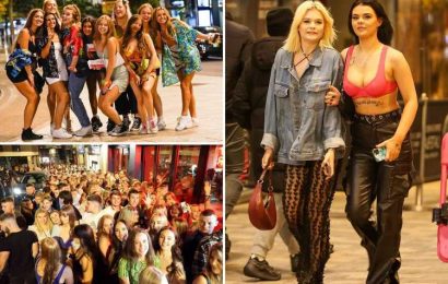 Hard-partying students hit the town and pour into bars and nightclubs as Freshers' Week begins
