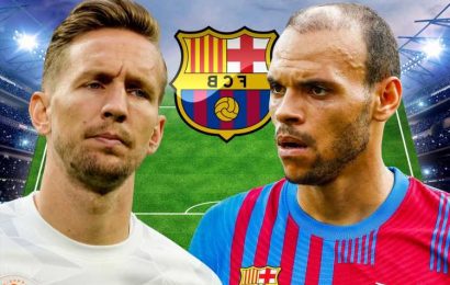 How Barcelona could line up this season after overhaul with De Jong and Braithwaite instead of Messi and Griezmann